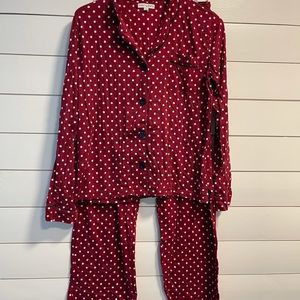 Seeing Stars pajama set polka dot